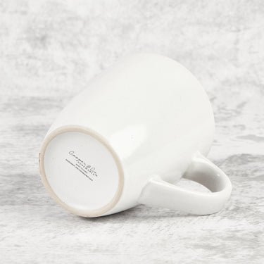 White Mari 400ml Ceramic Mugs (Set of 6)